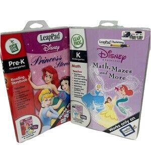 LeapFrog Disney Princess Storybook Math Pre-K Kindergarten Reading More Learning